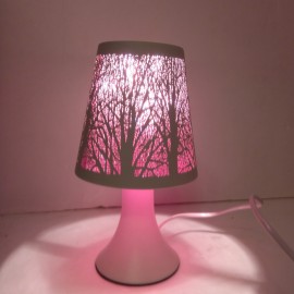 Mini Shouhoutte Metal Dimming Table Lamp Forest