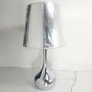 Mordern Chrome Mushroom Touch Dim Lamp