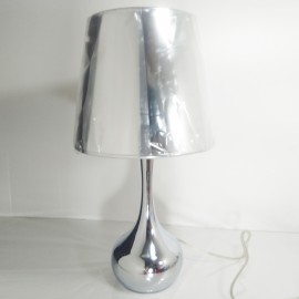 Mordern Chrome Mushroom Touch Dim Lamp