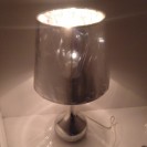 Mordern Chrome Mushroom Touch Dim Lamp