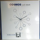 Karlsson Wall clock Cosmos aluminum brushed 