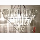 Leitmotiv Chandelier Large Bottle nickel, Design Bonne Plat 