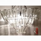 Leitmotiv Chandelier Large Bottle nickel, Design Bonne Plat 