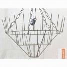 Leitmotiv Chandelier Large Bottle nickel, Design Bonne Plat 