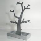 The Present Time Jewellery tree Dress up plastic Silver