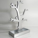 The Present Time Jewellery tree Dress up plastic Silver