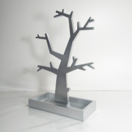 The Present Time Jewellery tree Dress up plastic Silver