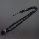Virginia Vintage blue champagne Topaz Lace Agate Necklance