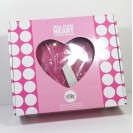 Silly the Gifts Wall clock Heart pendant swing Pink