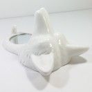 Streamline PORCELAIN MIRROR HOOK FOX white
