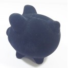 GSQ Rhinestone Holidays Froasted Med Piggy Ceramic Bank 