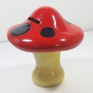 GSQ Mountain Mushroon Ceramic Banker Red