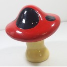 GSQ Mountain Mushroon Ceramic Banker Red
