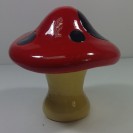 GSQ Mountain Mushroon Ceramic Banker Red