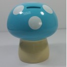 GSQ Cutie Mushroon Ceramic Banker Large Blue