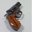 Metal LED Light Spray Lighter B Revolvers Wooden Handle S