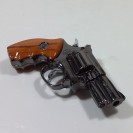 Metal LED Light Spray Lighter B Revolvers Wooden Handle S