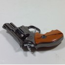 Metal LED Light Spray Lighter B Revolvers Wooden Handle S