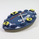 Football Wall Clock Navy
