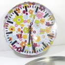 Karlsson Wall clock gift-tin-box flower