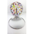 Karlsson Wall clock gift-tin-box flower
