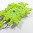 Silly the Gifts Wall clock Cuckkoo shape Green