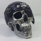Silly the Gifts Moneybank Pirate Skull polyresin 