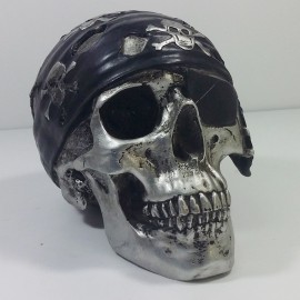Silly the Gifts Moneybank Pirate Skull polyresin 