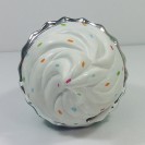 Silly the Gifts Moneybank Whipped Cream Cup Cake Ceramic bank Green