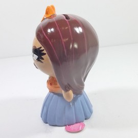 Silly the Gifts Moneybank Aloha Girl Ceramic bank Blue