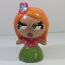 Silly the Gifts Moneybank Aloha Girl Ceramic bank Green