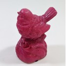 Silly the Gifts Bird  Sensor W Whistle Sound "Tweet Tweet" when you walk by Burgandy