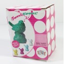 Silly the Gifts Bird  Sensor W Whistle Sound "Tweet Tweet" when you walk by Burgandy